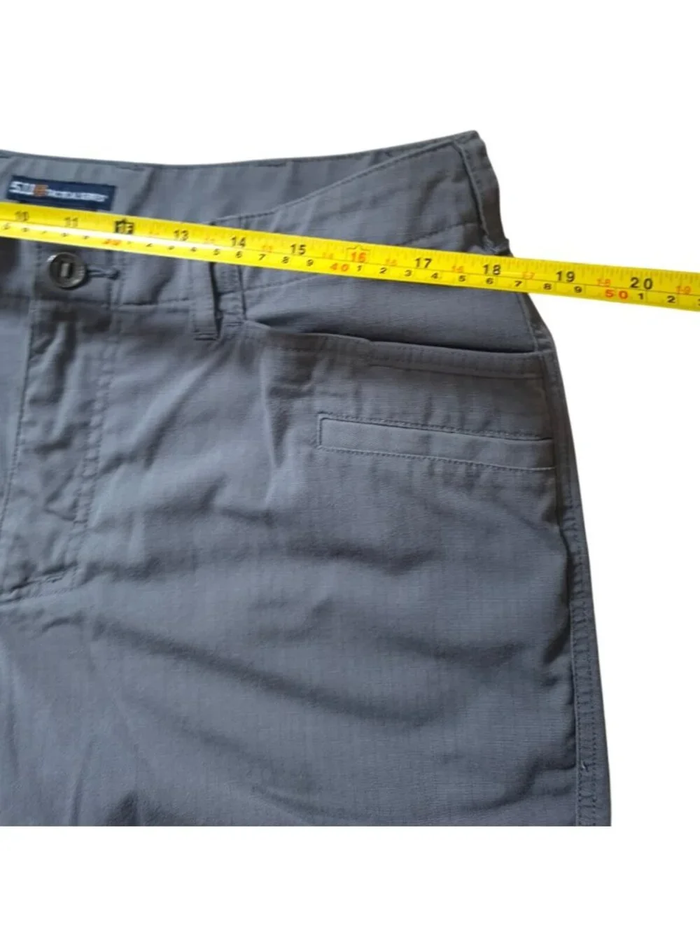 5.11 Tactical Series Mens Gray Cargo Shorts Lightweight Casual Hiking Size 36